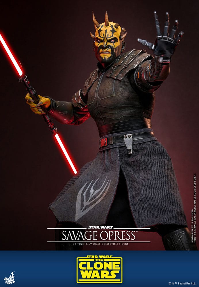 HOT TOYS - Star Wars: The Clone Wars Action Figure 1/6 Savage Opress