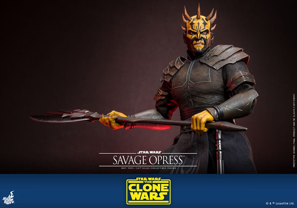 HOT TOYS - Star Wars: The Clone Wars Action Figure 1/6 Savage Opress