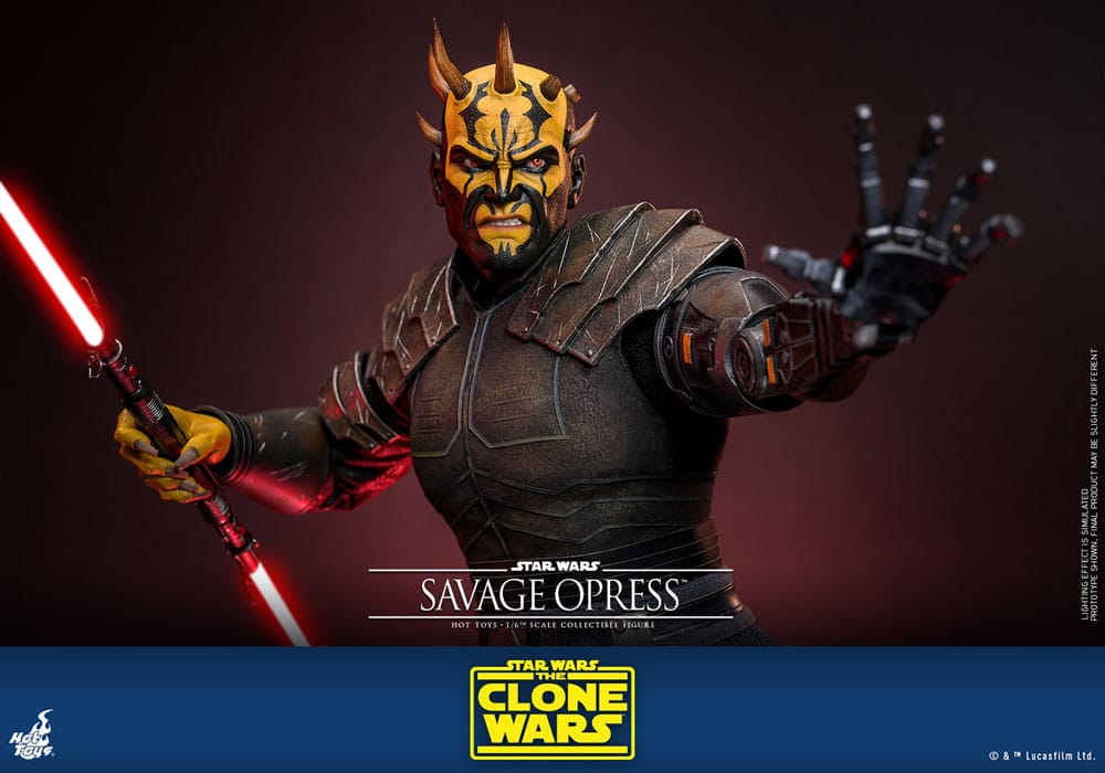 HOT TOYS - Star Wars: The Clone Wars Action Figure 1/6 Savage Opress