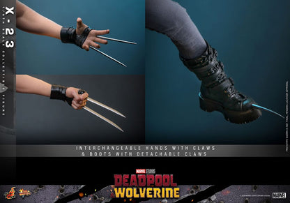 HOT TOYS - Deadpool & Wolverine Movie Masterpiece Action Figure 1/6 X-23