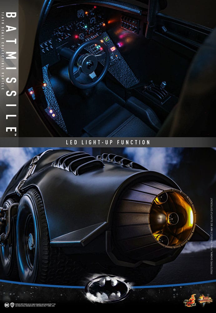 HOT TOYS - Batman Returns Movie Masterpiece Vehicle 1/6 Batmissile