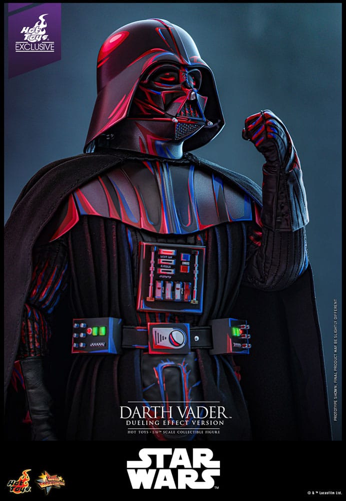 HOT TOYS - Star Wars Movie Masterpiece Action Figure 1/6 Darth Vader (Dueling Effect Version) Hot Toys Exclusive   MMS777