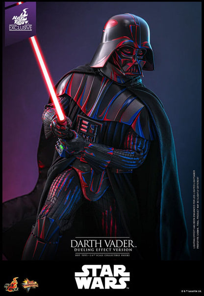 HOT TOYS - Star Wars Movie Masterpiece Action Figure 1/6 Darth Vader (Dueling Effect Version) Hot Toys Exclusive   MMS777