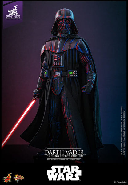 HOT TOYS - Star Wars Movie Masterpiece Action Figure 1/6 Darth Vader (Dueling Effect Version) Hot Toys Exclusive   MMS777