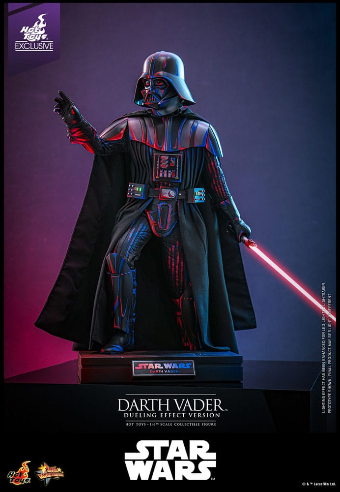 HOT TOYS - Star Wars Movie Masterpiece Action Figure 1/6 Darth Vader (Dueling Effect Version) Hot Toys Exclusive   MMS777