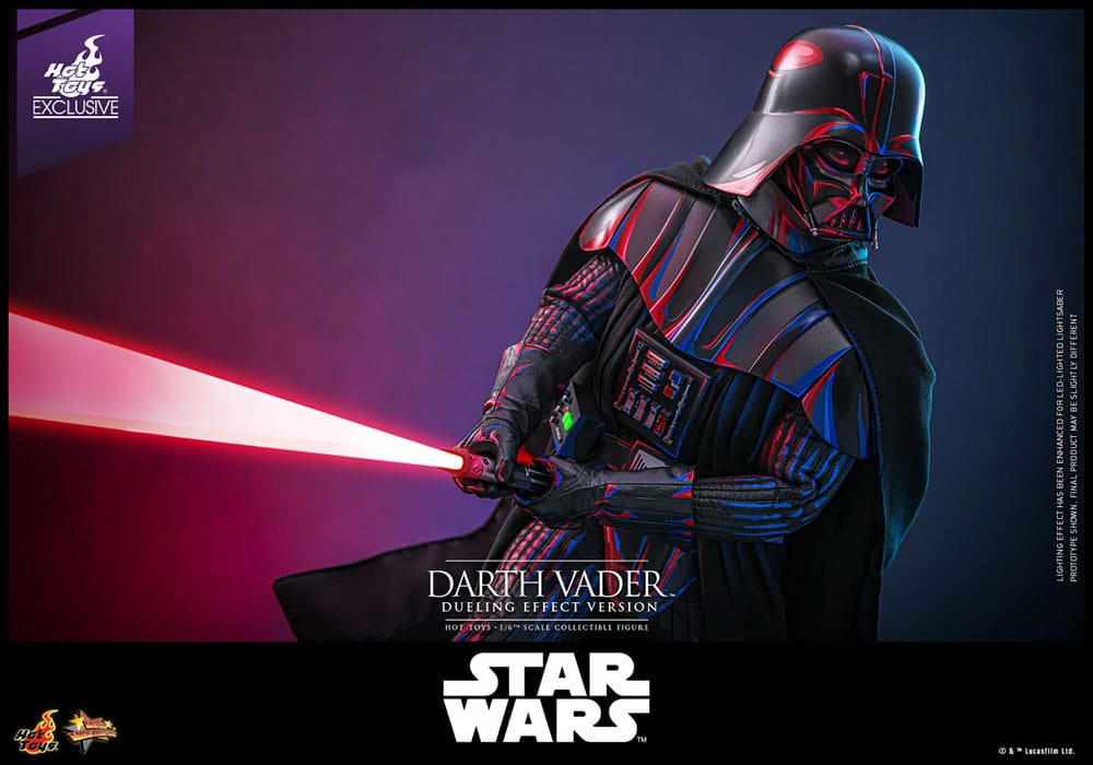 HOT TOYS - Star Wars Movie Masterpiece Action Figure 1/6 Darth Vader (Dueling Effect Version) Hot Toys Exclusive   MMS777