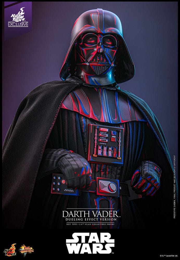 HOT TOYS - Star Wars Movie Masterpiece Action Figure 1/6 Darth Vader (Dueling Effect Version) Hot Toys Exclusive   MMS777