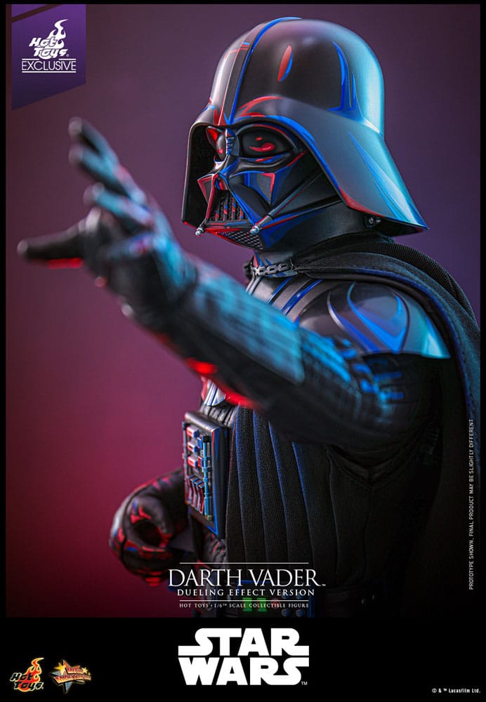 HOT TOYS - Star Wars Movie Masterpiece Action Figure 1/6 Darth Vader (Dueling Effect Version) Hot Toys Exclusive   MMS777