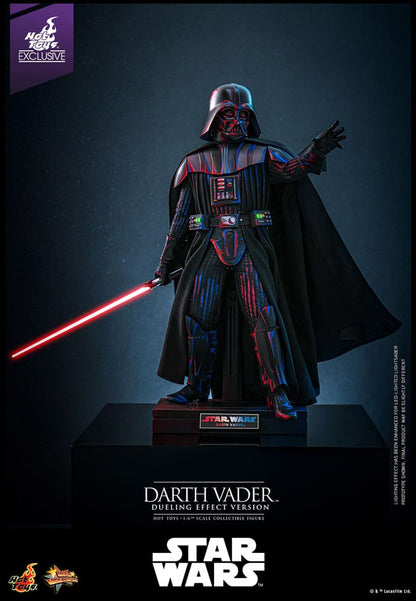 HOT TOYS - Star Wars Movie Masterpiece Action Figure 1/6 Darth Vader (Dueling Effect Version) Hot Toys Exclusive   MMS777