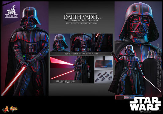 HOT TOYS - Star Wars Movie Masterpiece Action Figure 1/6 Darth Vader (Dueling Effect Version) Hot Toys Exclusive   MMS777
