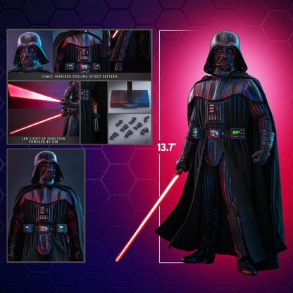 HOT TOYS - Star Wars Movie Masterpiece Action Figure 1/6 Darth Vader (Dueling Effect Version) Hot Toys Exclusive   MMS777
