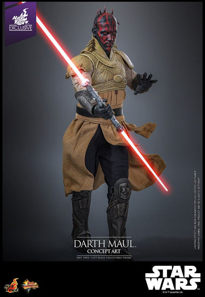 HOT TOYS - Star Wars Movie Masterpiece Action Figure 1/6 Darth Maul (Concept Art) Hot Toys Exclusive MMS778