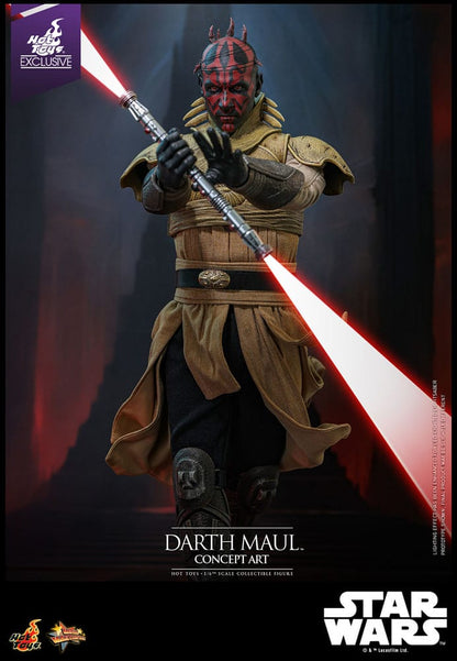 HOT TOYS - Star Wars Movie Masterpiece Action Figure 1/6 Darth Maul (Concept Art) Hot Toys Exclusive MMS778