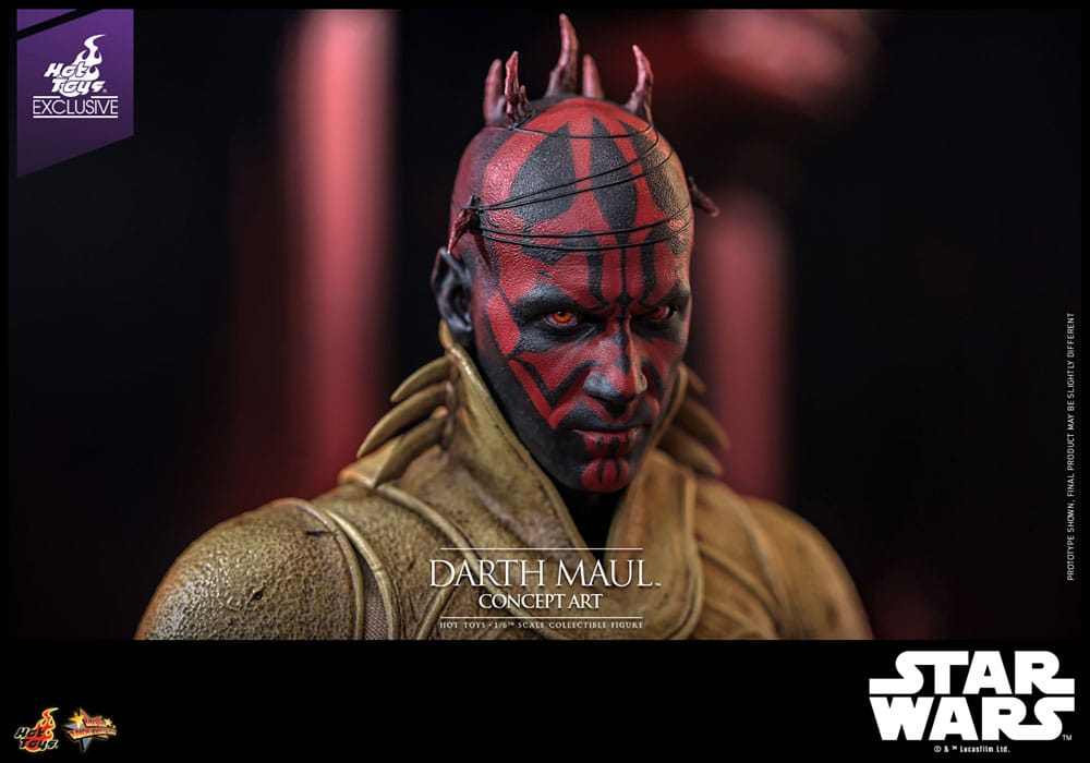 HOT TOYS - Star Wars Movie Masterpiece Action Figure 1/6 Darth Maul (Concept Art) Hot Toys Exclusive MMS778