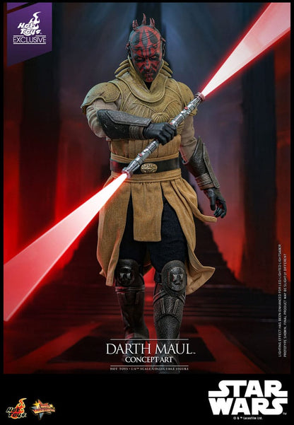 HOT TOYS - Star Wars Movie Masterpiece Action Figure 1/6 Darth Maul (Concept Art) Hot Toys Exclusive MMS778