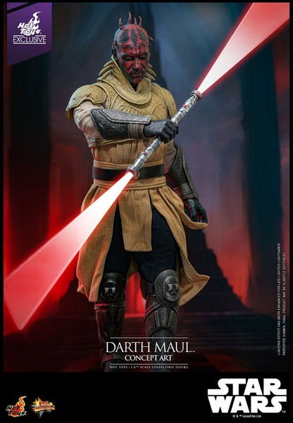 HOT TOYS - Star Wars Movie Masterpiece Action Figure 1/6 Darth Maul (Concept Art) Hot Toys Exclusive MMS778