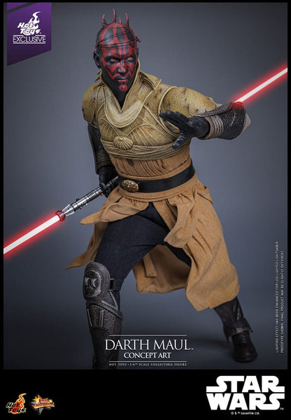 HOT TOYS - Star Wars Movie Masterpiece Action Figure 1/6 Darth Maul (Concept Art) Hot Toys Exclusive MMS778
