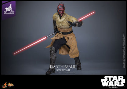 HOT TOYS - Star Wars Movie Masterpiece Action Figure 1/6 Darth Maul (Concept Art) Hot Toys Exclusive MMS778