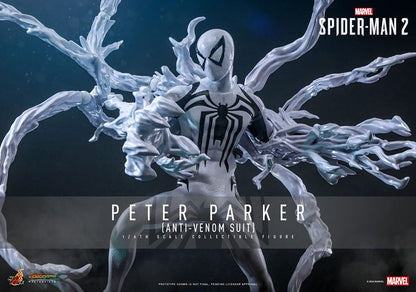 HOT TOYS - Spider-Man 2 Video Game Masterpiece Action Figure 1/6 Peter Parker (Anti-Venom Suit)