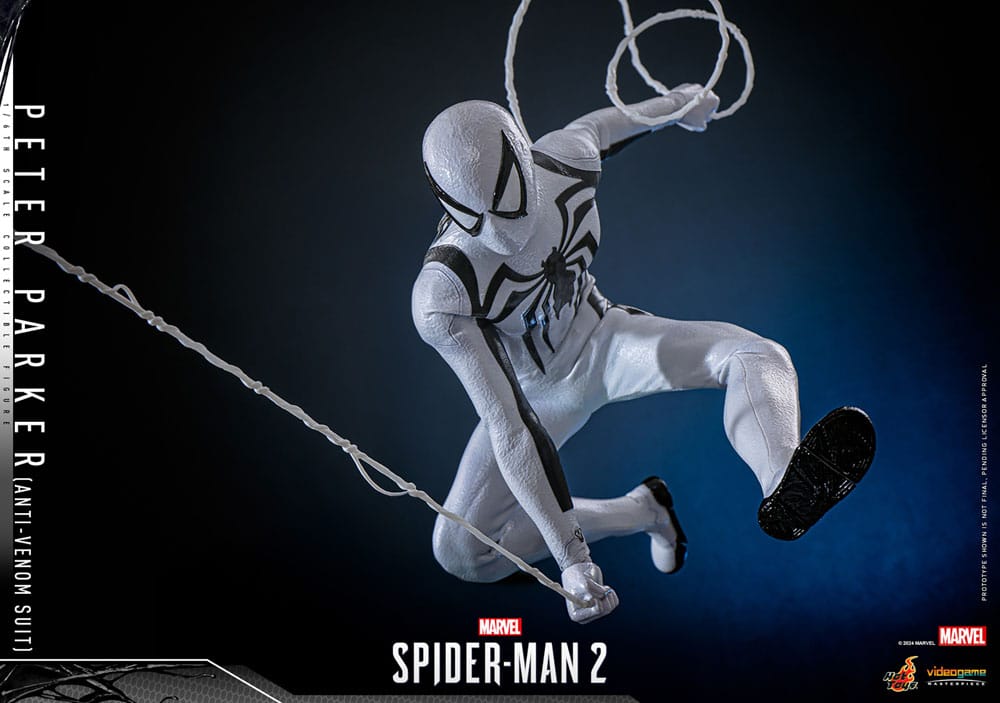 HOT TOYS - Spider-Man 2 Video Game Masterpiece Action Figure 1/6 Peter Parker (Anti-Venom Suit)