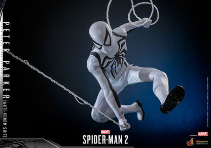 HOT TOYS - Spider-Man 2 Video Game Masterpiece Action Figure 1/6 Peter Parker (Anti-Venom Suit)