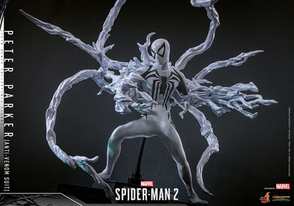 HOT TOYS - Spider-Man 2 Video Game Masterpiece Action Figure 1/6 Peter Parker (Anti-Venom Suit)