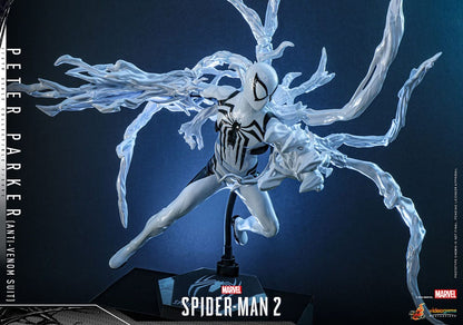 HOT TOYS - Spider-Man 2 Video Game Masterpiece Action Figure 1/6 Peter Parker (Anti-Venom Suit)