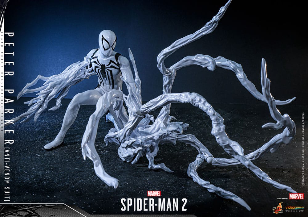 HOT TOYS - Spider-Man 2 Video Game Masterpiece Action Figure 1/6 Peter Parker (Anti-Venom Suit)