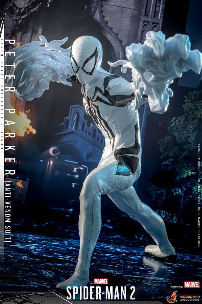 HOT TOYS - Spider-Man 2 Video Game Masterpiece Action Figure 1/6 Peter Parker (Anti-Venom Suit)