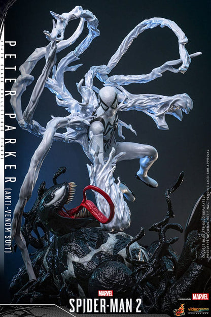 HOT TOYS - Spider-Man 2 Video Game Masterpiece Action Figure 1/6 Peter Parker (Anti-Venom Suit)