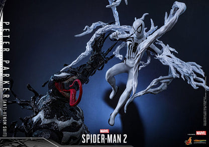 HOT TOYS - Spider-Man 2 Video Game Masterpiece Action Figure 1/6 Peter Parker (Anti-Venom Suit)