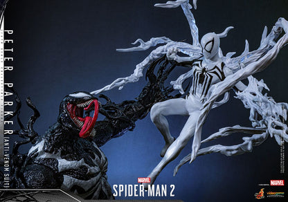 HOT TOYS - Spider-Man 2 Video Game Masterpiece Action Figure 1/6 Peter Parker (Anti-Venom Suit)