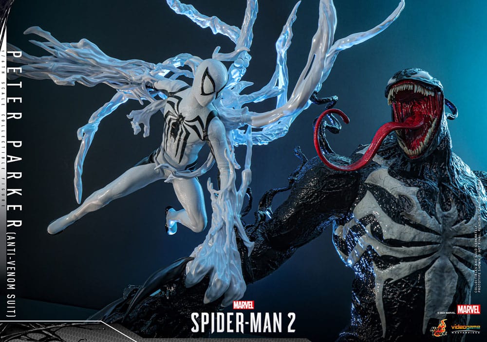 HOT TOYS - Spider-Man 2 Video Game Masterpiece Action Figure 1/6 Peter Parker (Anti-Venom Suit)