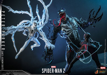 HOT TOYS - Spider-Man 2 Video Game Masterpiece Action Figure 1/6 Peter Parker (Anti-Venom Suit)