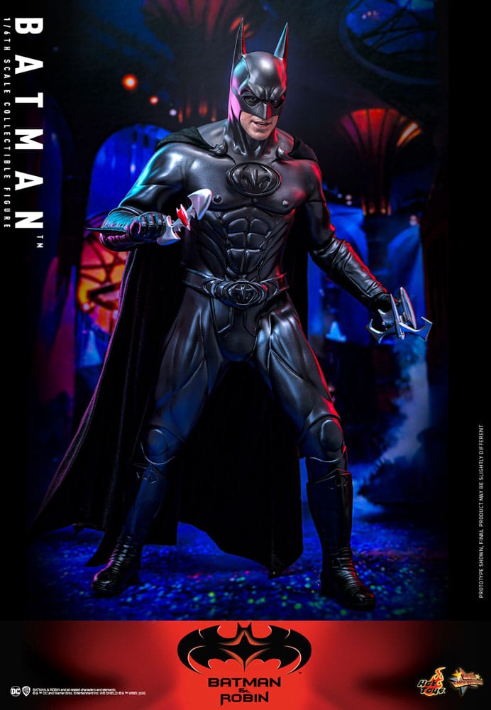 HOT TOYS - Batman & Robin Movie Masterpiece Action Figure 1/6 Batman  MMS786