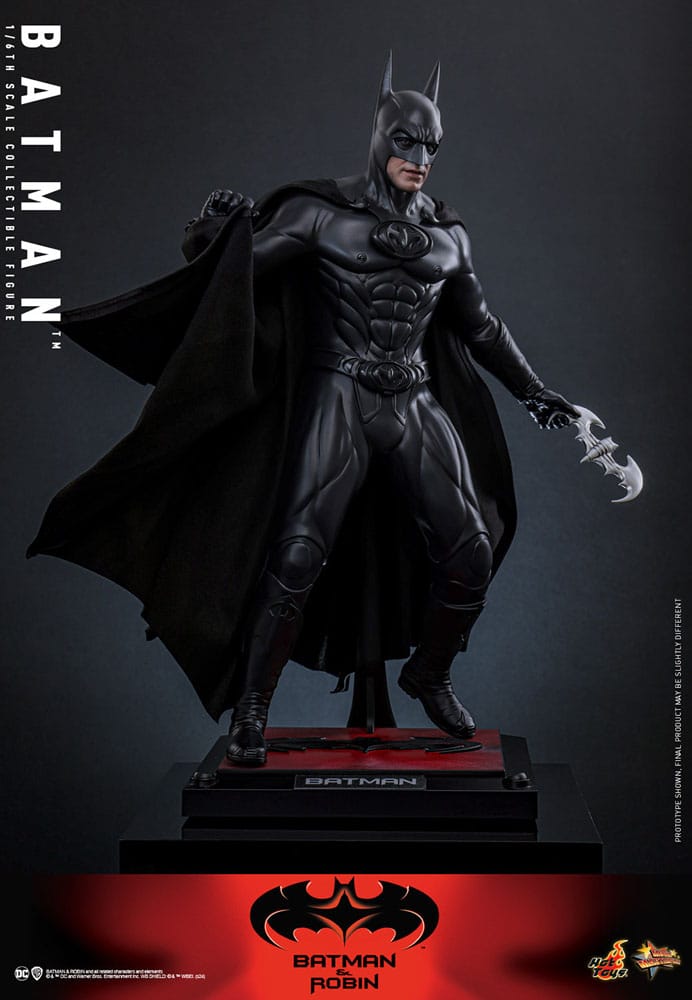 HOT TOYS - Batman & Robin Movie Masterpiece Action Figure 1/6 Batman  MMS786