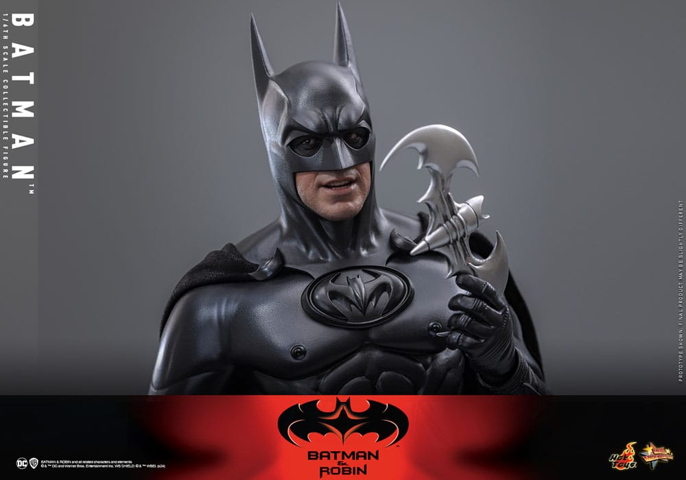 HOT TOYS - Batman & Robin Movie Masterpiece Action Figure 1/6 Batman  MMS786