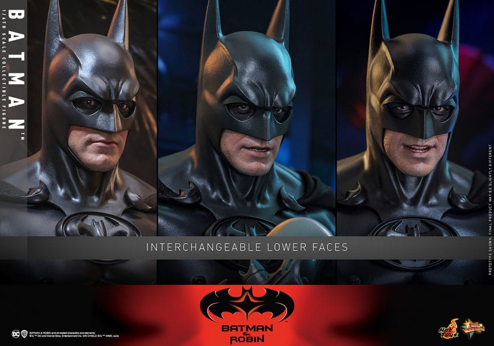 HOT TOYS - Batman & Robin Movie Masterpiece Action Figure 1/6 Batman  MMS786