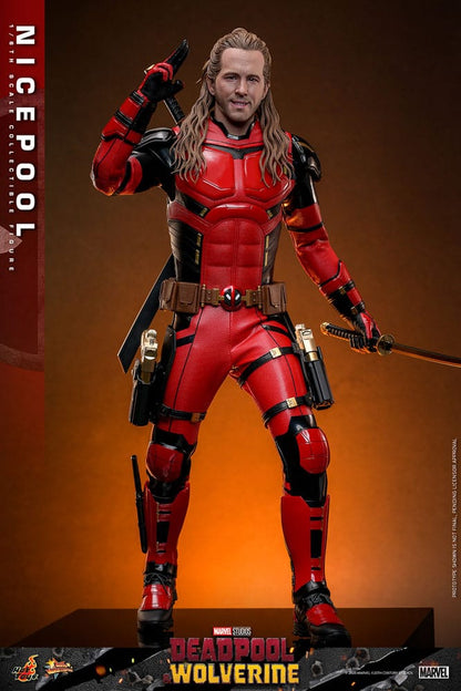 HOT TOYS - Deadpool & Wolverine Movie Masterpiece Action Figure 1/6 Nicepool  MMS788