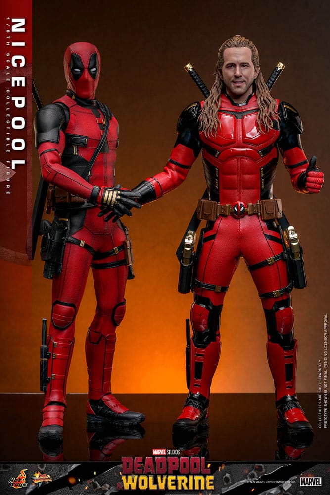 HOT TOYS - Deadpool & Wolverine Movie Masterpiece Action Figure 1/6 Nicepool  MMS788