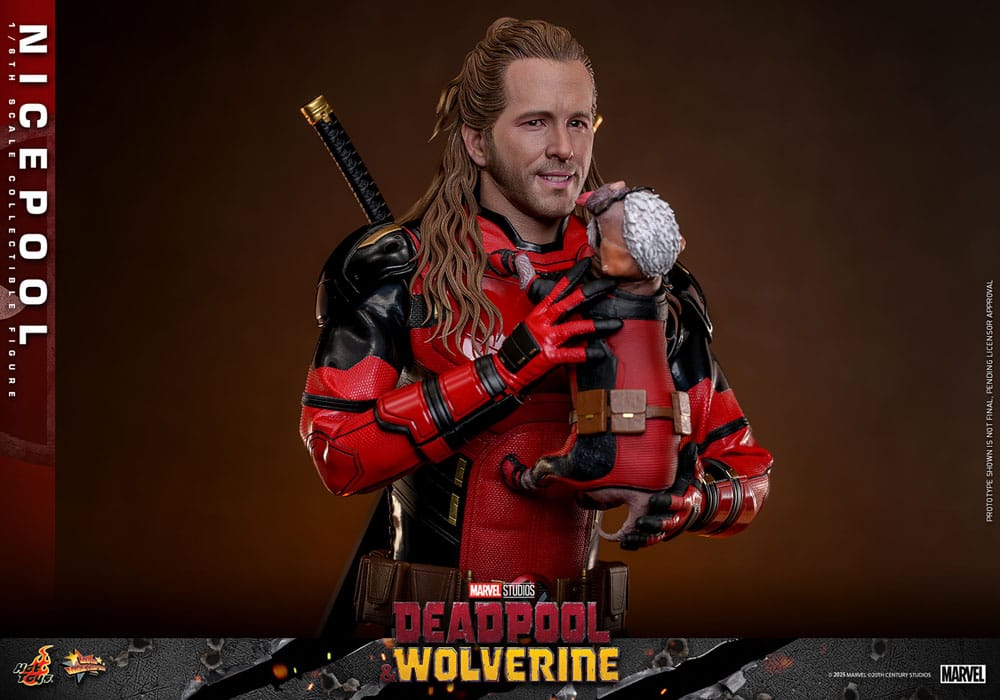 HOT TOYS - Deadpool & Wolverine Movie Masterpiece Action Figure 1/6 Nicepool  MMS788