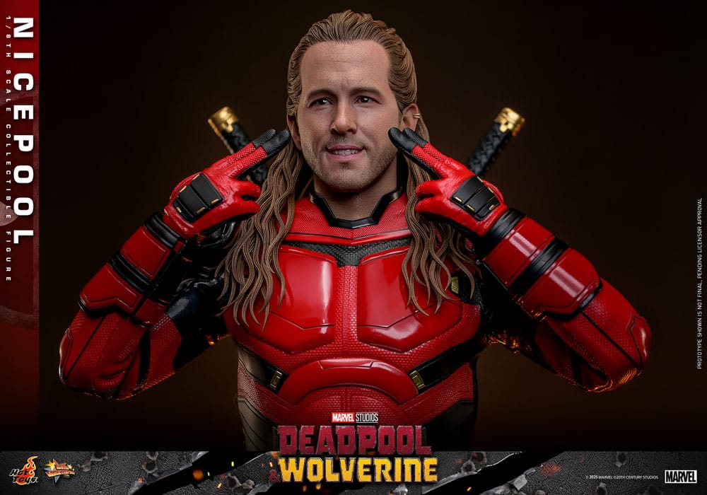 HOT TOYS - Deadpool & Wolverine Movie Masterpiece Action Figure 1/6 Nicepool  MMS788