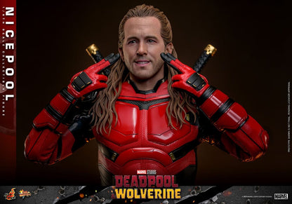 HOT TOYS - Deadpool & Wolverine Movie Masterpiece Action Figure 1/6 Nicepool  MMS788