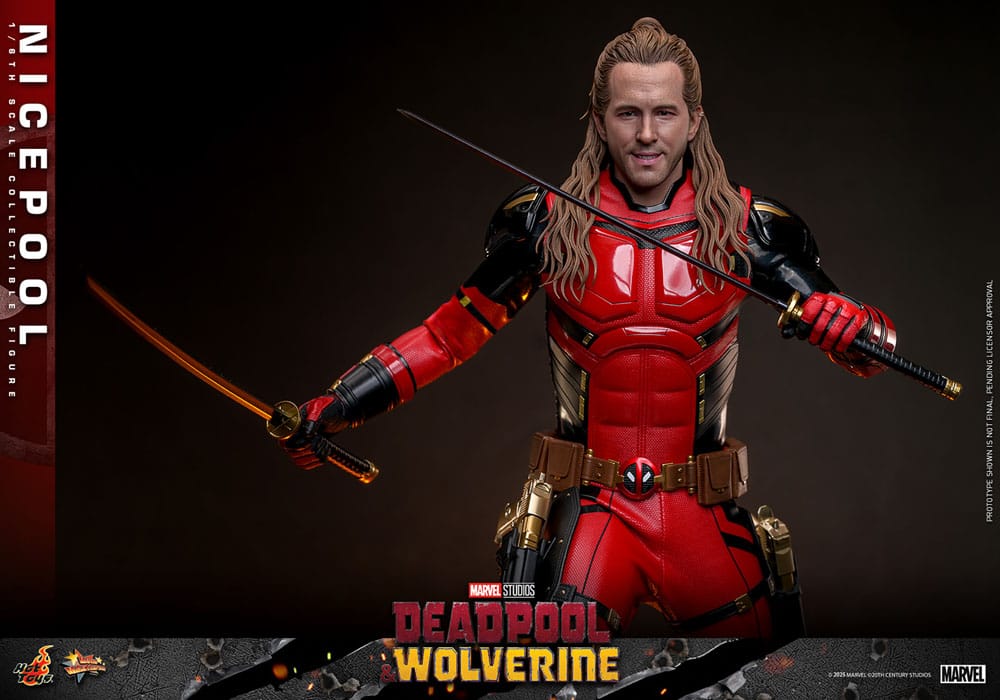 HOT TOYS - Deadpool & Wolverine Movie Masterpiece Action Figure 1/6 Nicepool  MMS788