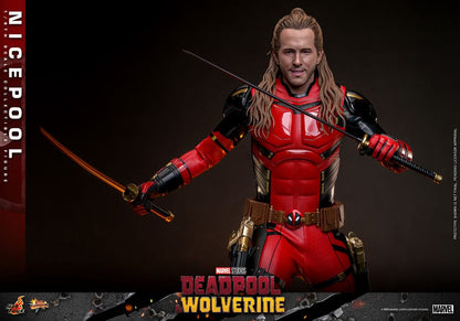 HOT TOYS - Deadpool & Wolverine Movie Masterpiece Action Figure 1/6 Nicepool  MMS788