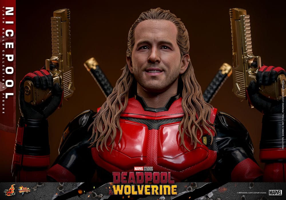 HOT TOYS - Deadpool & Wolverine Movie Masterpiece Action Figure 1/6 Nicepool  MMS788