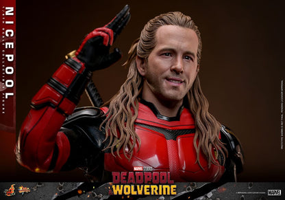 HOT TOYS - Deadpool & Wolverine Movie Masterpiece Action Figure 1/6 Nicepool  MMS788