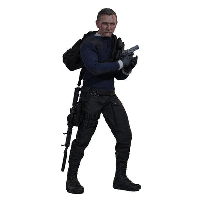 HOT TOYS - No Time To Die Movie Masterpiece Action Figure 1/6 James Bond (Commando Outfit) Hot Toys Exclusive  MMS804