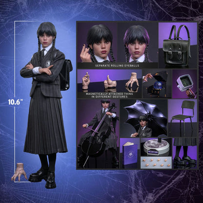 HOT TOYS - Wednesday Action Doll 1/6 Wednesday  TMS135