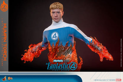 HOT TOYS - The Fantastic Four: First Steps Movie Masterpiece Action Figure 1/6 Human Torch